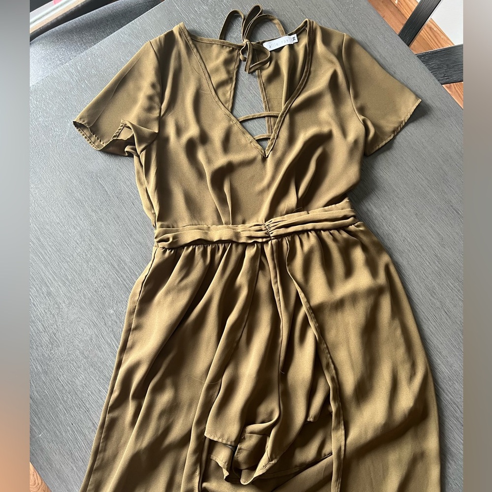 Chic Olive Jumpsuit